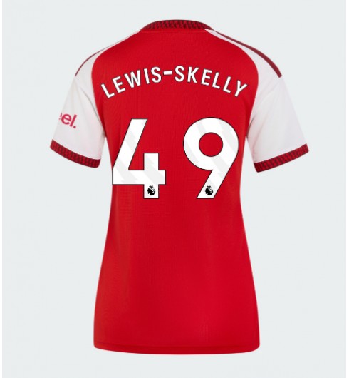 Arsenal Myles Lewis-Skelly #49 Domácí Dres pro Dámské 2026-27 Krátký Rukáv Arsenal Myles Lewis-Skelly #49 Domácí Dres pro Dámské 2026-27 Krátký Rukáv